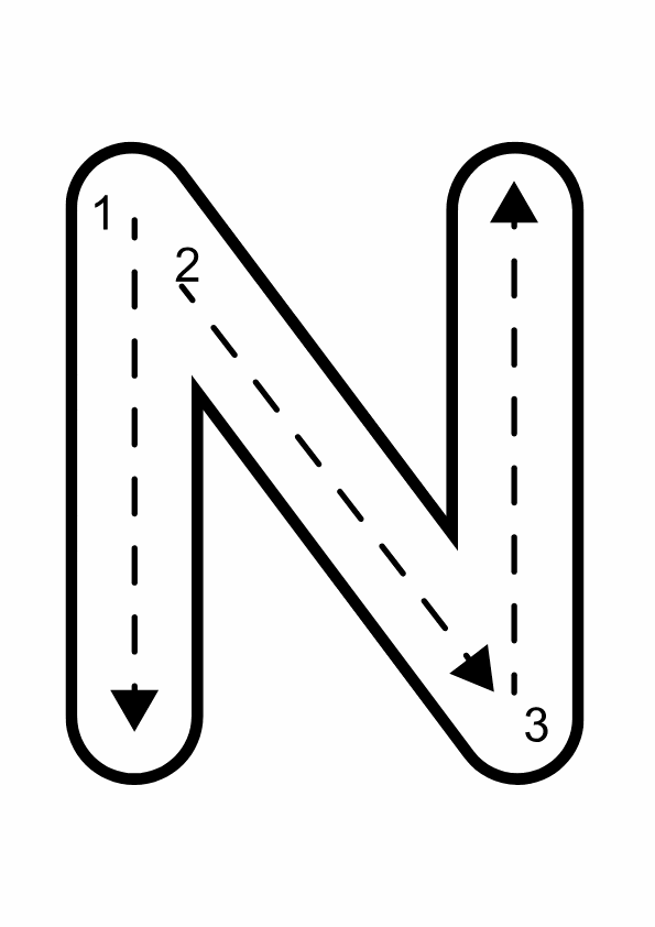 Printable ABC Tracing