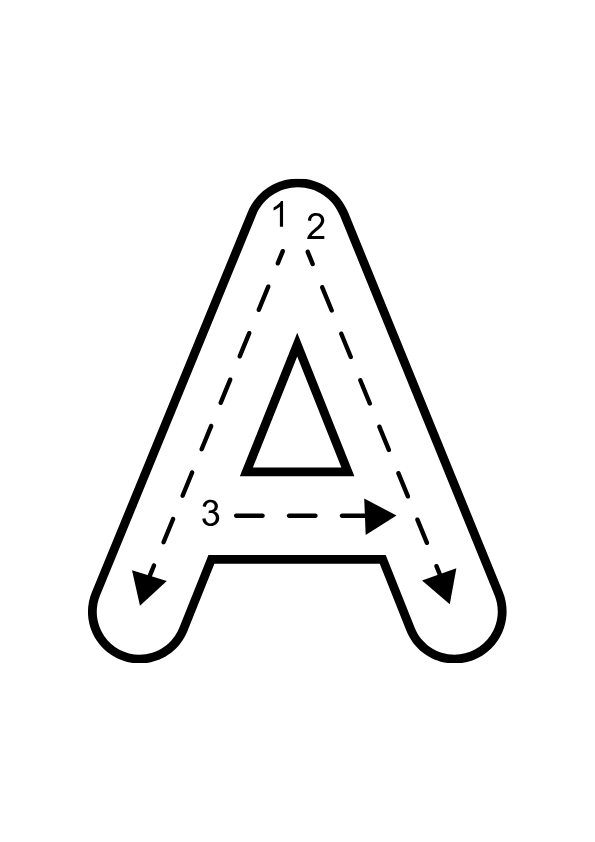 Printable ABC Tracing