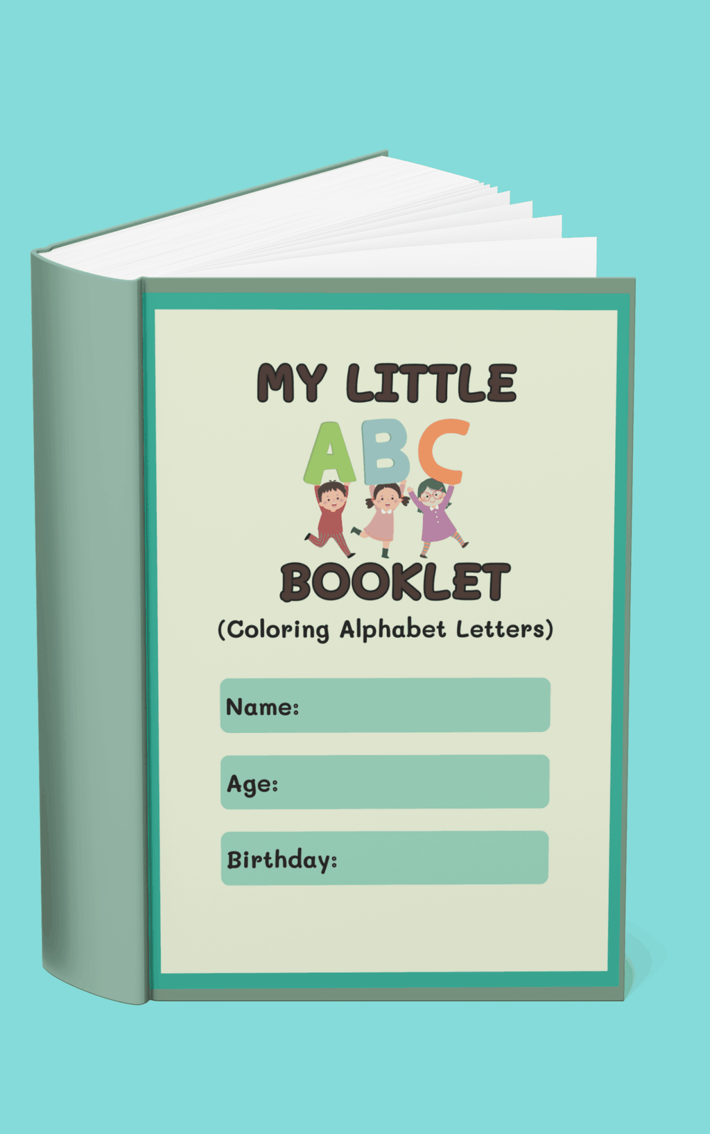 Printable Alphabet letter Mat