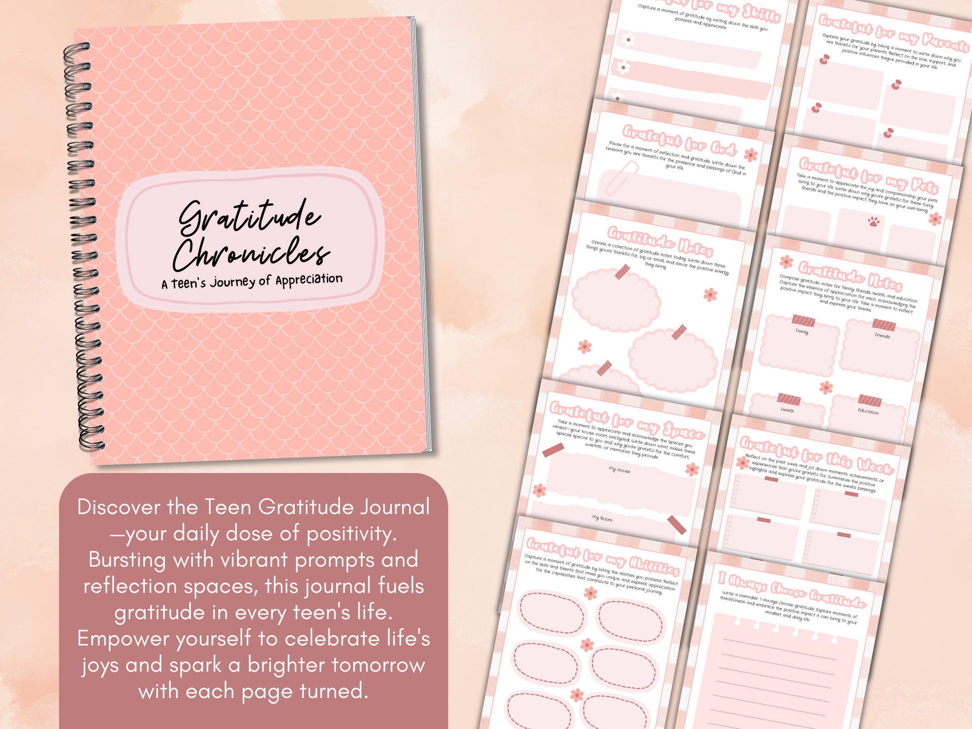 Teen Gratitude Journal
