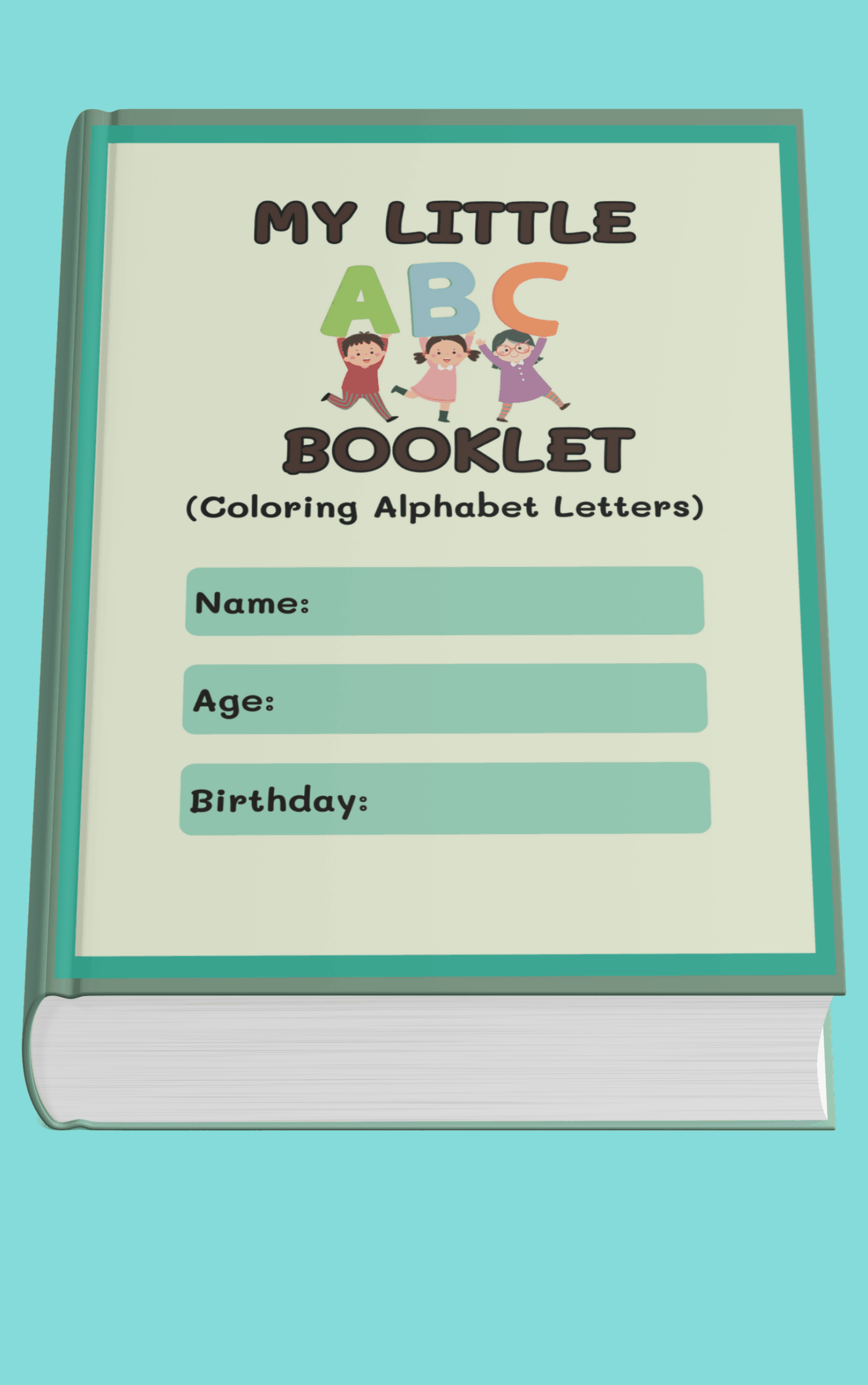 Printable Alphabet letter Mat