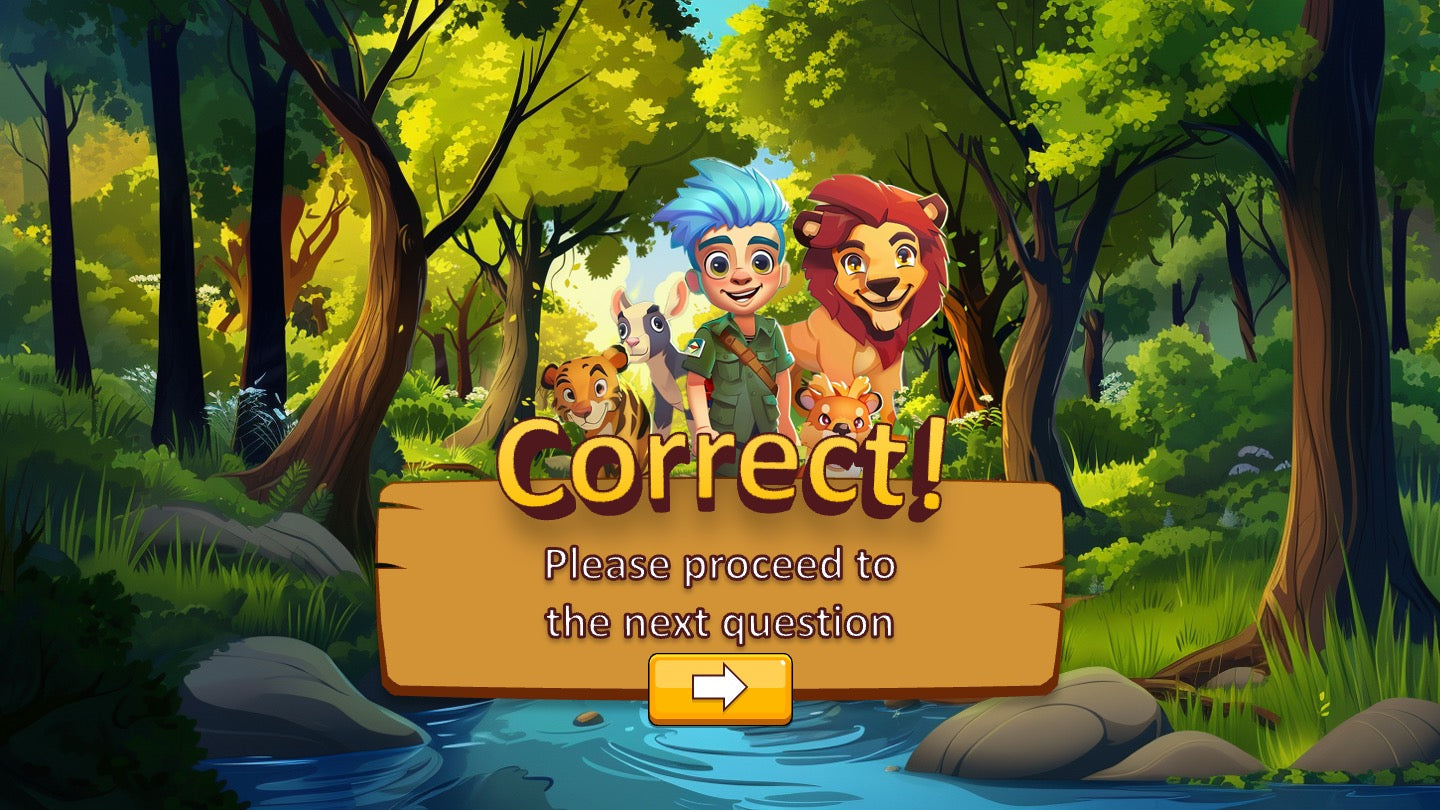 Downloadable Interactive Zoo Quest